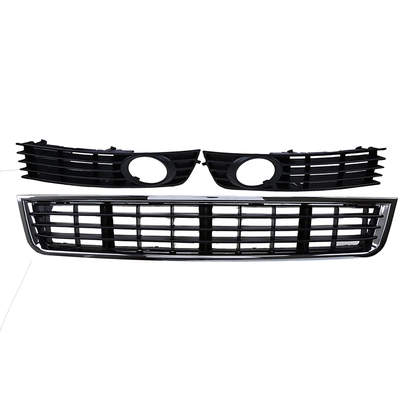 POSSBAY 3 шт. передний бампер решетка противотумансветильник РА для Audi A4 B6 седан 2001 2002