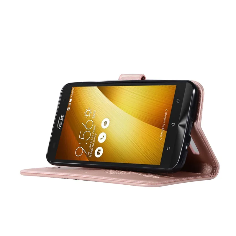 Чехол книжка для Asus Zenfone 2 Laser ZE500KL ZE500KG ZE550KL чехлы телефонов с милыми совами Z00ED Z00LD
