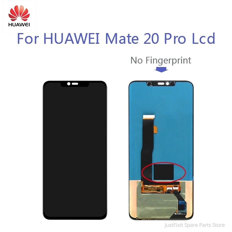 Huawei Mate 20 PRO ЖК экран Mate20Pro оригинальный дефект супер AMOLED сенсорный дигитайзер в