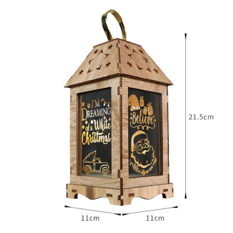 Рождественская лампа Снеговик фонарь декоративный подвесной светодиодный свечи светильник для ночи подсвечник стола подвески для сада.