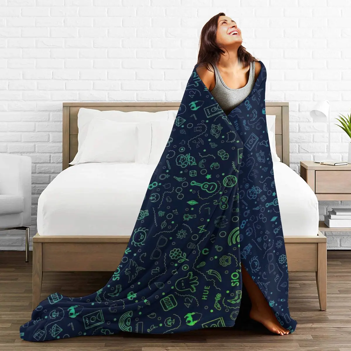 

Ultra Soft Sofa Blanket Cover Blanket Cartoon Cartoon Bedding Flannel plied Sofa Bedroom Decor for Children and Adults 278696519