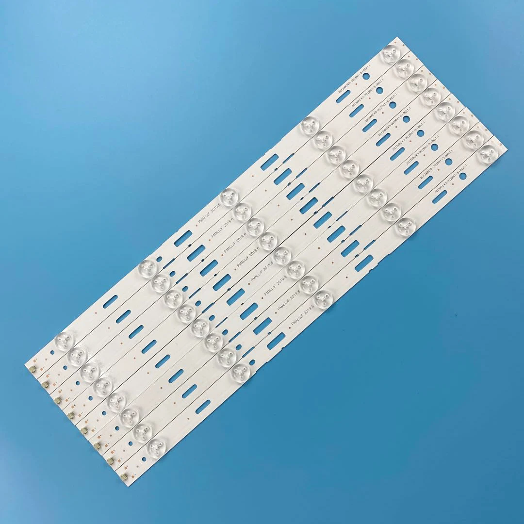 Новый комплект 8 шт. 5 светодиодов 428 мм светодиодная лента для подсветки