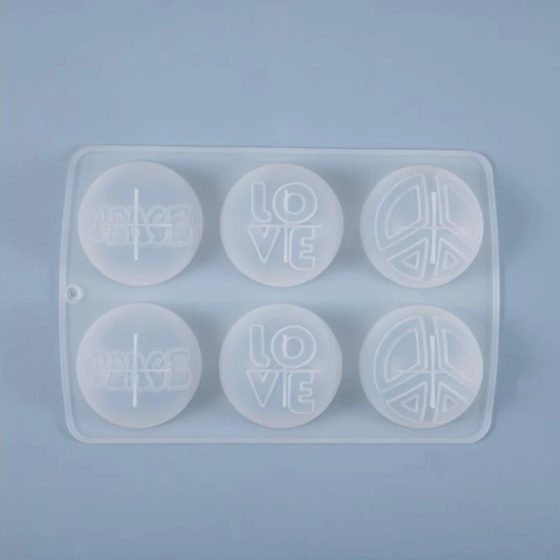 

1pc Letter Word DIY Pendant Casting Crystal Resin Mold Silicone Mold Art Crafts Silicone Mould DIY Crafts Pendant Jewelry Tools
