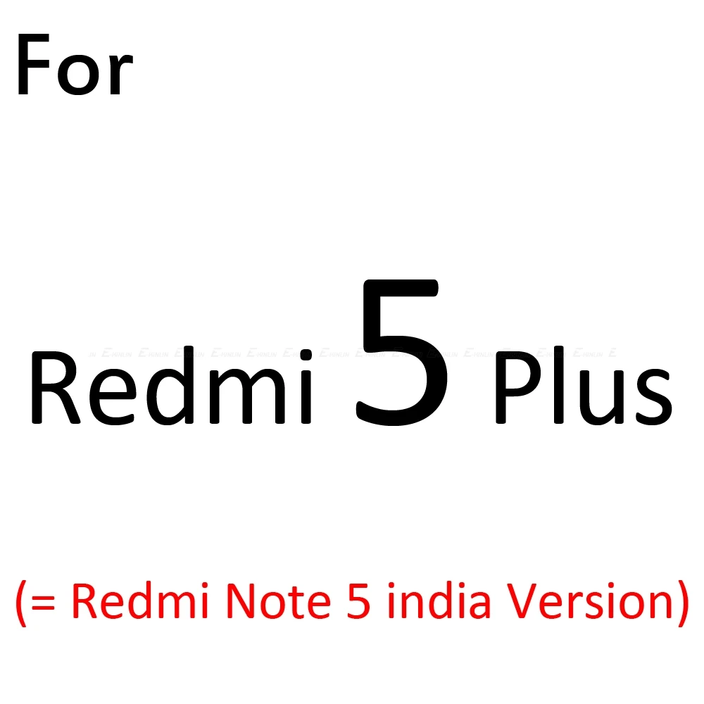 For Redmi 5 Plus Мягкая защитная пленка из углеродного волокна на заднюю панель для Xiaomi Redmi Mi 9 8 SE 7 6 Note 8T 5 Pro AI Plus, защита заднего экрана без стекла - Цвет: For Redmi 5 Plus