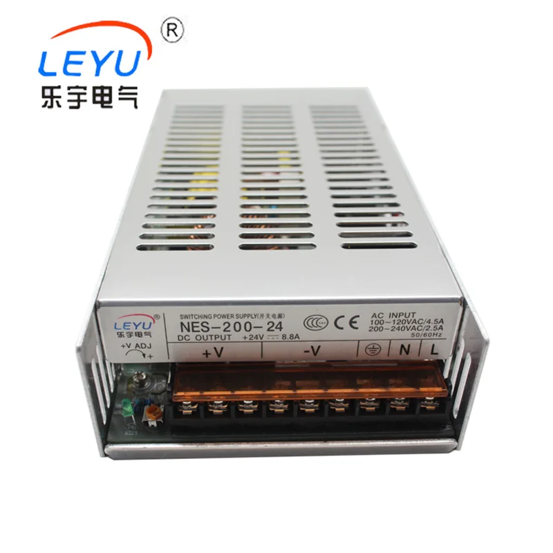 Импульсный источник питания с одним выходом 200 Вт 7 5 в для светодиодной ленты