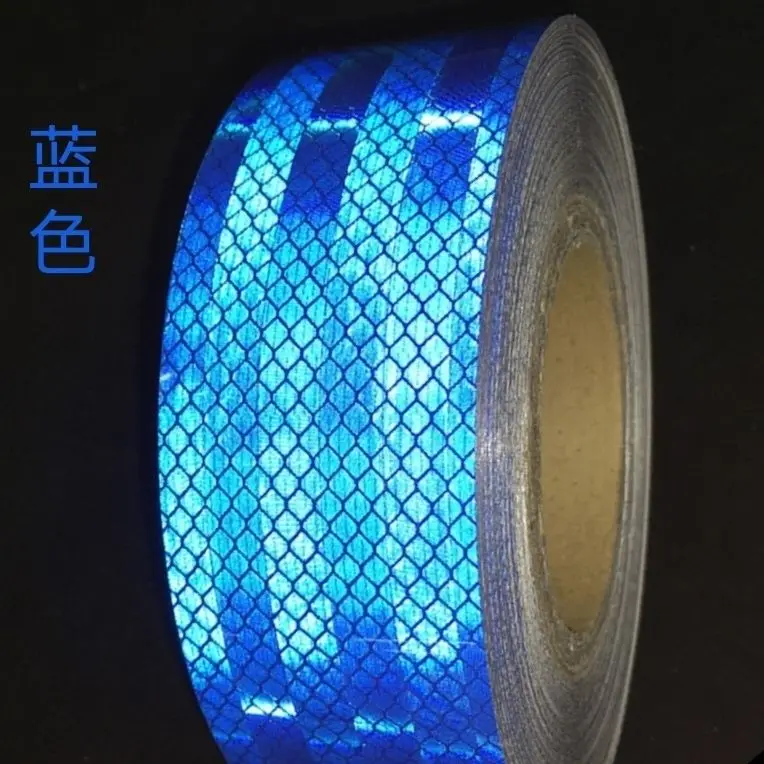 

Wide Solid Color Reflective Sticker Truck Bumper Anti-Collision Reflective Car Reflective Stripe Floor Vision Warning Sign