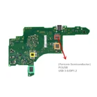 Оригинальный полупроводниковый микросхема для управления зарядкой USB 3,0DP1.2 PI3USB для игрового контроллера Nintendo Switch NS Joy-Con