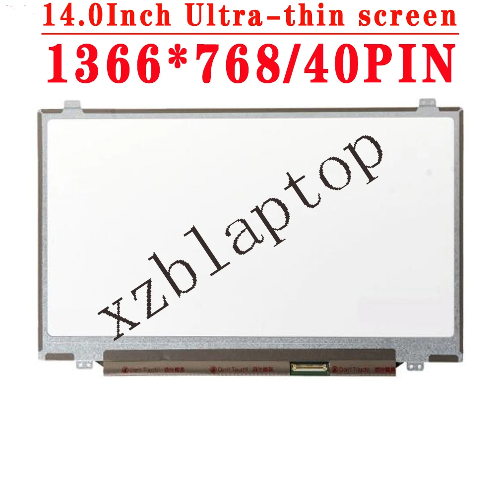 14.0 INCH 1366*768 40PIN LVDS Ultra-Thin Screen LCD For HP 246 G3 340 G2 345 G2 440 G1 445 G1 8460P 8470P 14-a005 14-a025 LCD