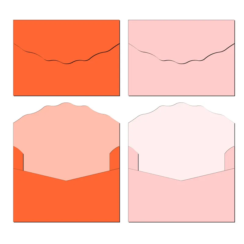 

New envelope Wooden Die Scrapbooking N153 Cutting Dies Multiple Sizes Compatible With Most Die Cutting Machines
