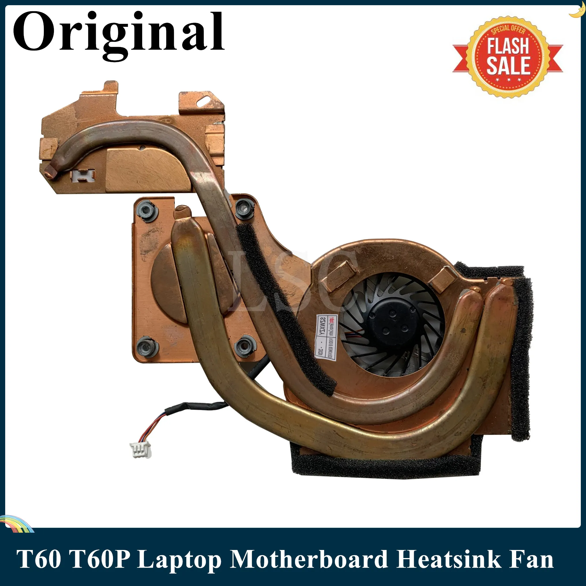 Вентилятор для охлаждения процессора материнской платы ноутбука Lenovo ThinkPad T60 T60P