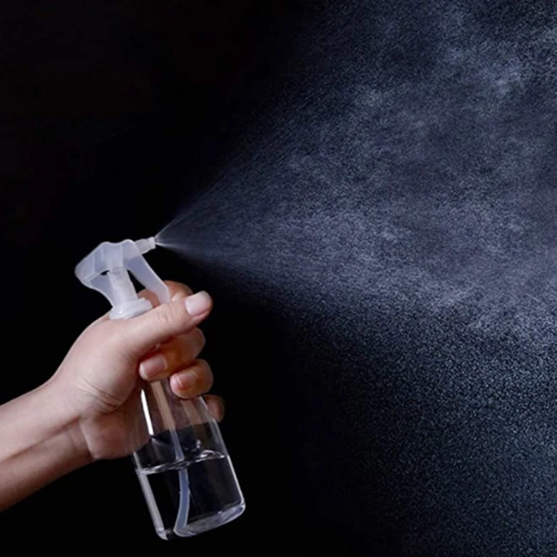 

5Pcs 200ml Clear Plastic Empty Spray Bottle Refillable Fine Mist Trigger Sprayer Cosmetic Container Leakproof Atomizer