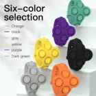 Портативный пресс Decom пресс ионные игрушки фиджет простой мерцающий рельеф для снятия стресса ручная игрушка мягкий силиконовый браслет