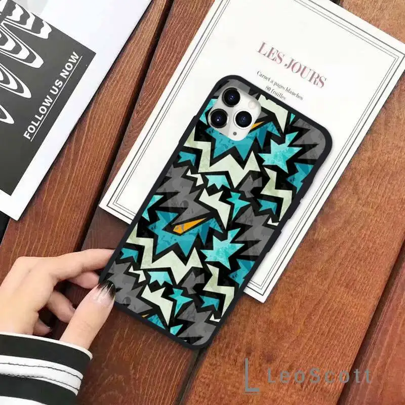 

Splicing Color contrast Phone Case for iPhone 11 12 pro XS MAX 8 7 6 6S Plus X 5S SE 2020 XR Soft silicone