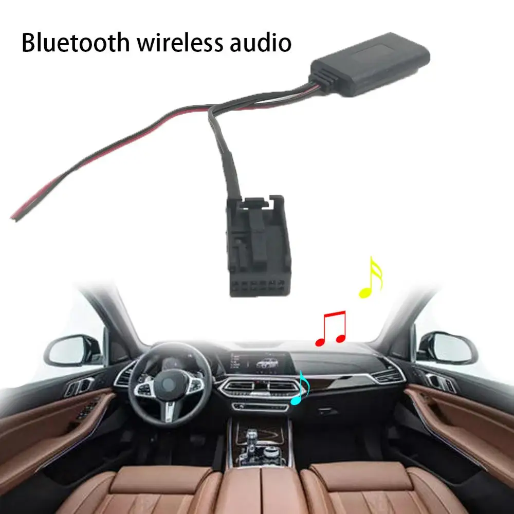 Автомобильный bluetooth приемник модуль aux в аудио музыкальный адаптер 12Pin порт для BMW