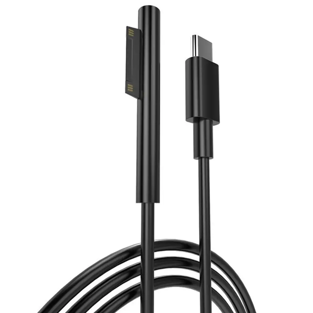 

USB Type C Charger For Microsoft Pro 6/5/4/3 Go Book Tablet Compatible 15V/12V 4A 3A 65W 45W PD Charging Cable