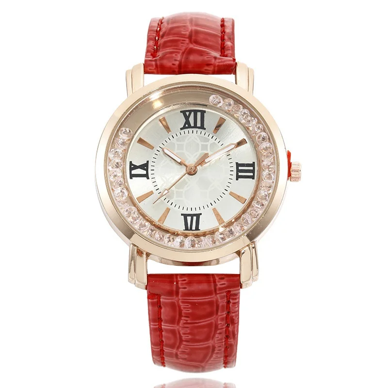 

Pop Sale Vogue Leather Women gifts top Watches Quicksand Ladies Dress Wristwatch Relogio Feminino Clock Quartz Watch Pop