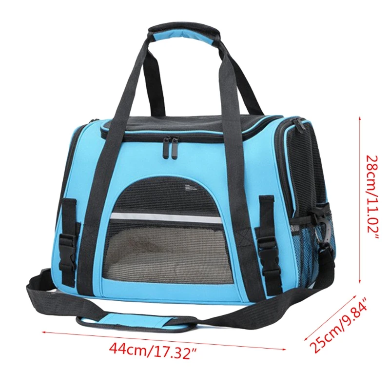

Lightweight Mesh Window Pet Carrier Handbag Breathable Multifunctional Leisure Breathable Pet Dog Bags Light Portable