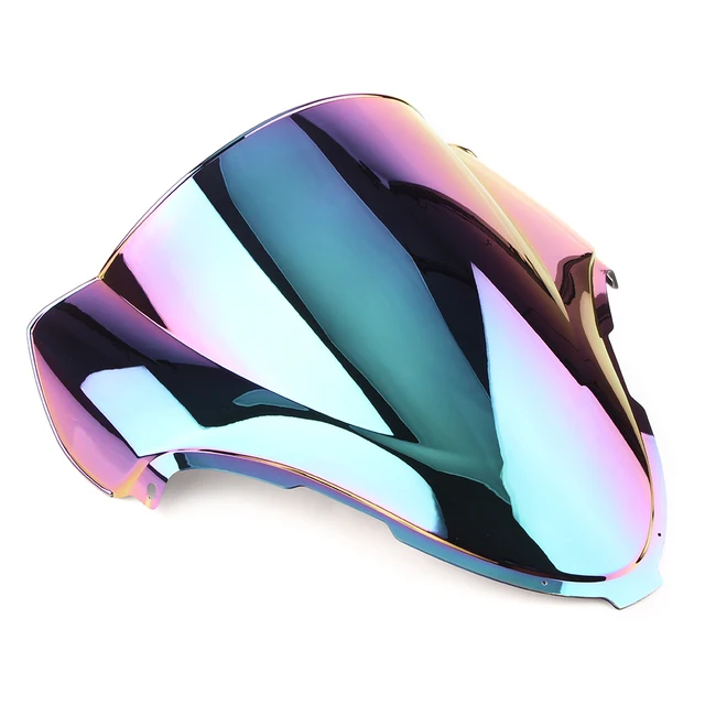 Ветровой экран с двойными пузырьками для мотоциклов ветрозащитные дефлекторы