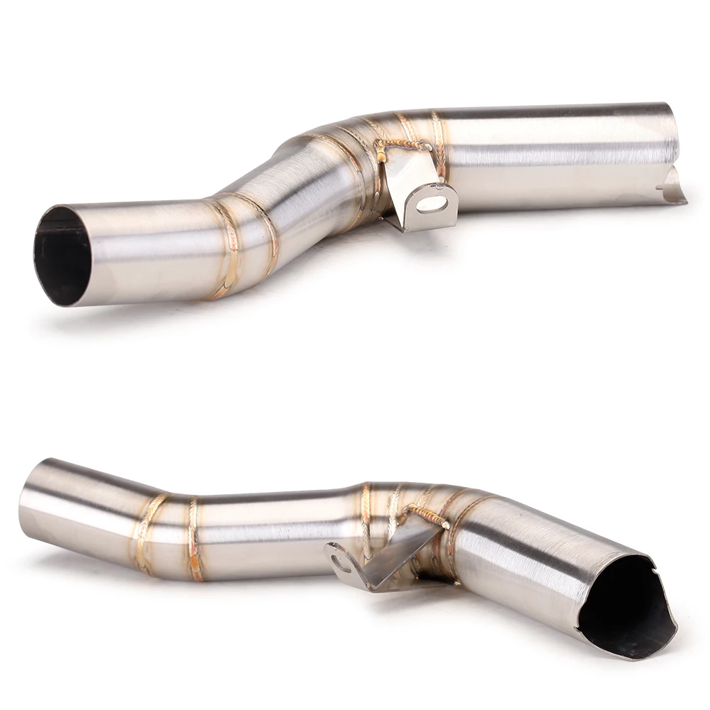 

For SUZUKI GSXR 600 750 K8 K9 L1 GSXR750 GSXR600 2008 2009 2010 Exhaust Escape Link Pipe Catalyst Delete Eliminator Enhanced