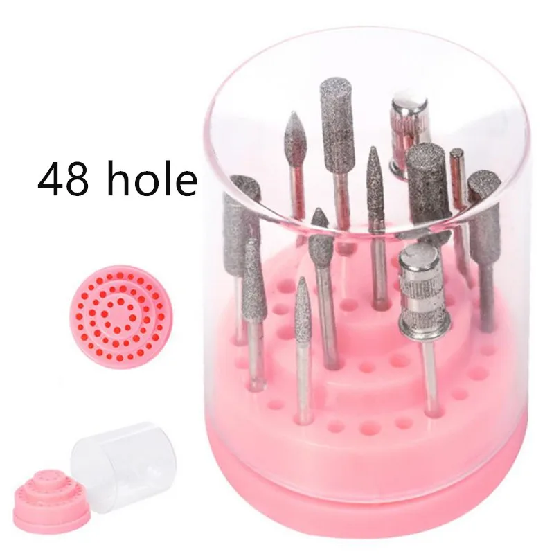1 комплект 48 отверстий держатель для сверл подставка дисплей инструмент сверло