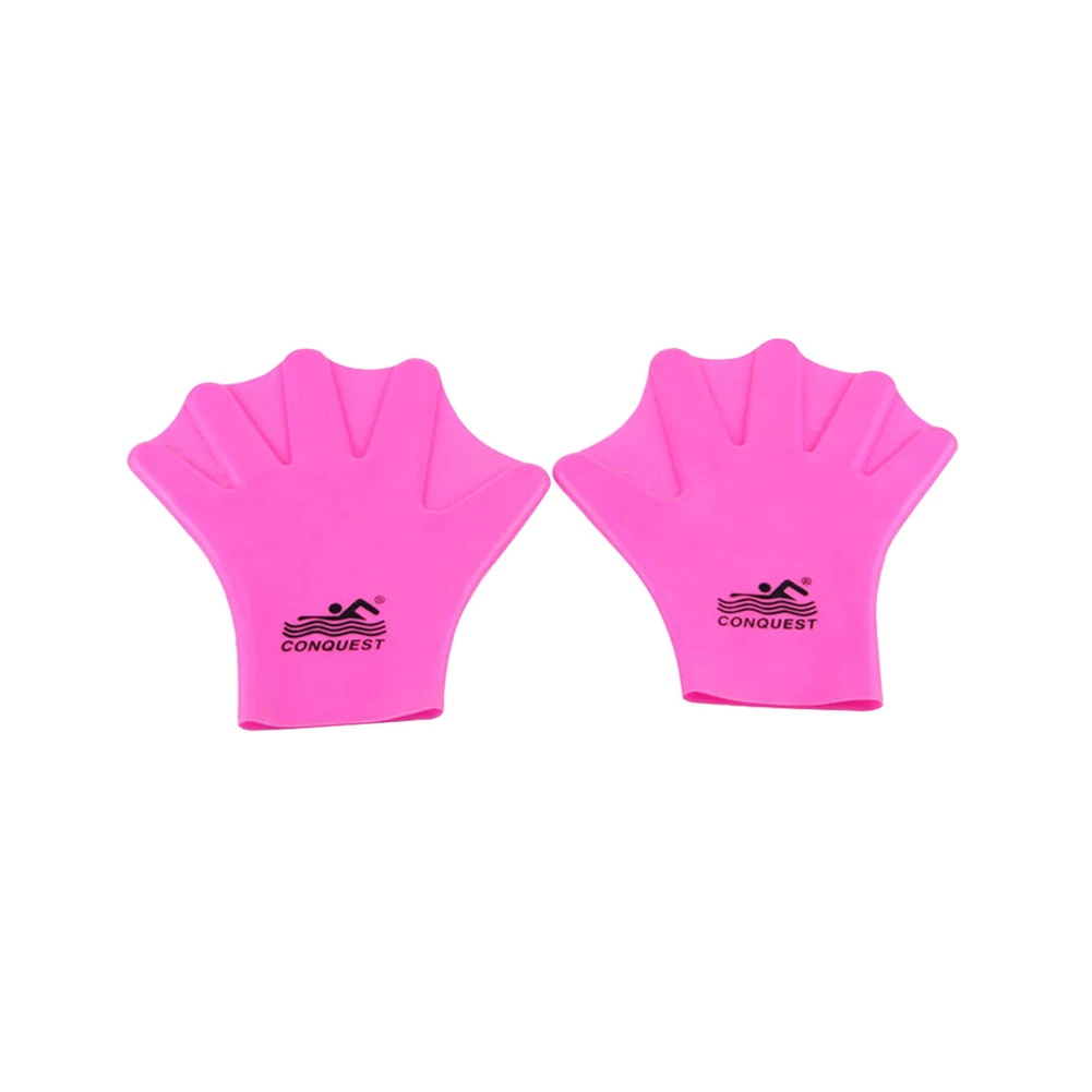 

1 пара, мягкие силиконовые перчатки для плавания и тренировок
