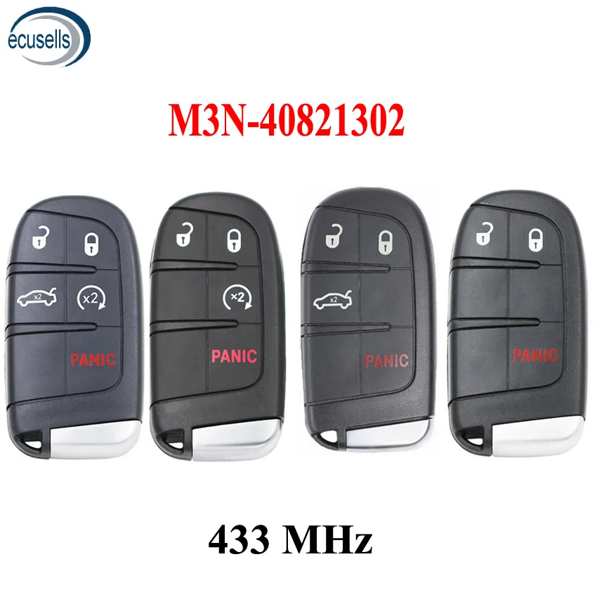 2 + 1/3 1/4/5 кнопочная флейта 433 МГц для Fiat 500 500L 500X Jeep Compass|Ключ от авто| |