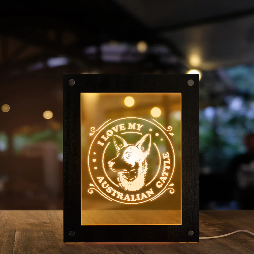 Акриловая фоторамка с лазерной гравировкой надписью на заказ|Рамка| |