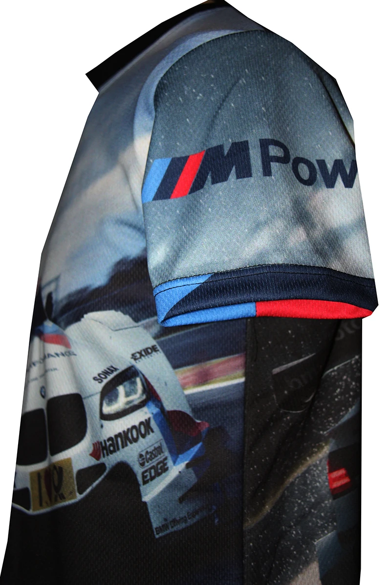 

Motorcycle Motorrad Men's Short Motorbike Summer Quick Dry T-Shirts Superbike Team Shirt 2021 For BMW Motorsprot Racing