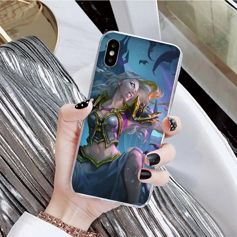 

Hearthstone Heroes of Warcraft Phone Case For iPhone X XS MAX 6 6s 7 7plus 8 8Plus 5 5S se 2020 XR 12 11 pro max case