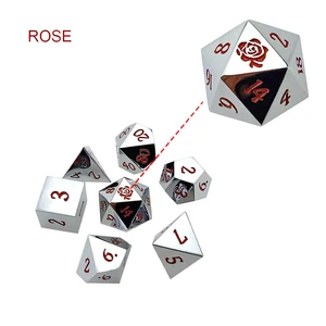 D  D металлические кости полиэдральный 7 набора пресс-форм, много Цвета коллекция DND сумка ролевая игра аксессуары кубики чехол светится в темноте 