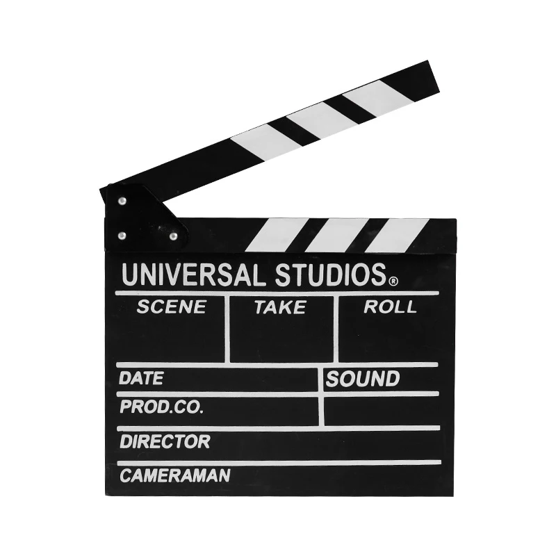 

Director's Clapboard Film and Television Props Creative Background Ornaments Nordic Style Wall Hangings Ins Style Decoration