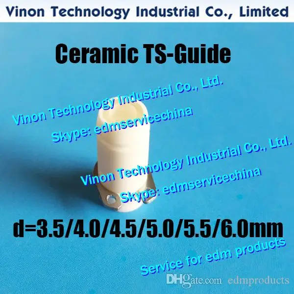 Керамический edm K1C TS-направляющая Сапфировая вставка d = 4 0 мм для малогабаритного