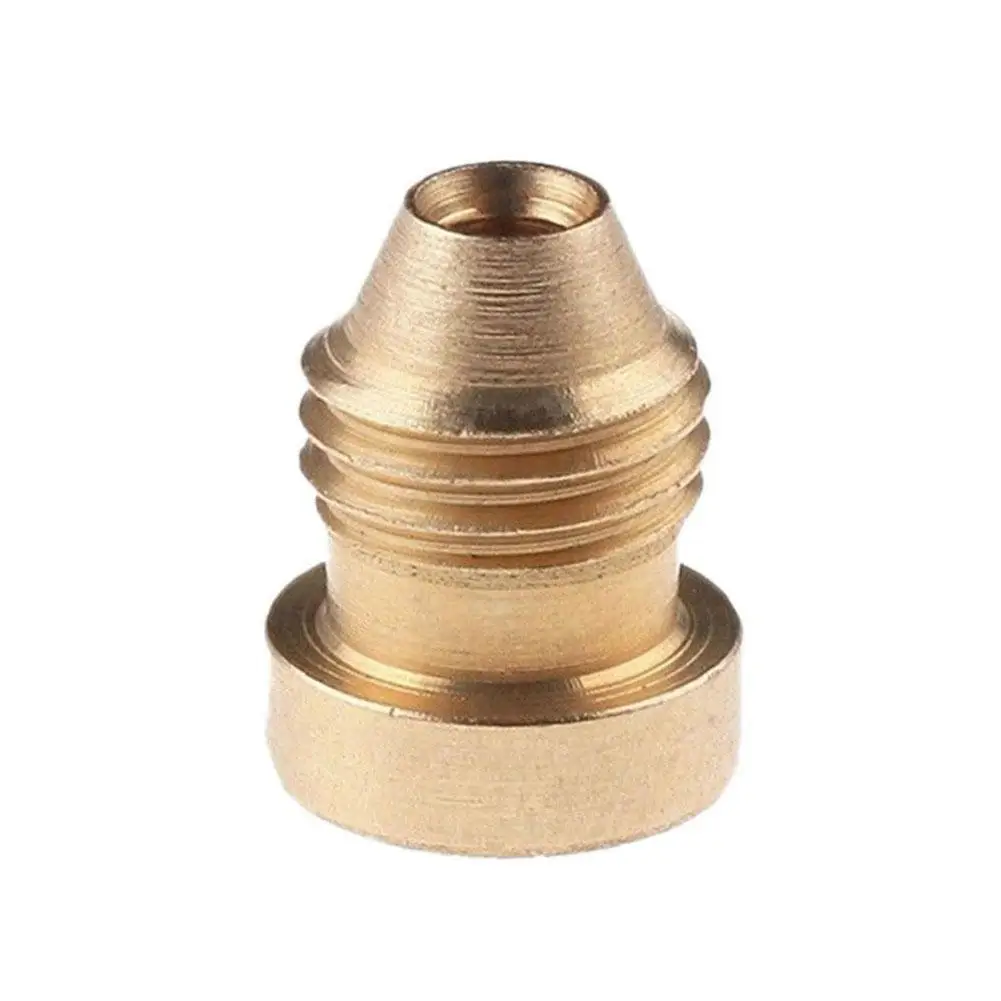

High Pressure Foam Spray Gun Opening Nozzle High Pressure 0.9mm-2mm Nozzle Brass Head Replacement Foam Pot U0N1