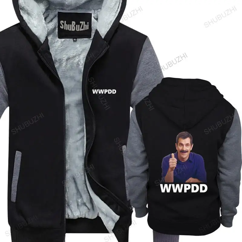 

homme cotton hoodies zipper MODERN FAMILY WHAT WOULD PHIL DUNPHY DO hoodies SMALLMEDIUMLARGEXL brand winter hoodie warm jacket