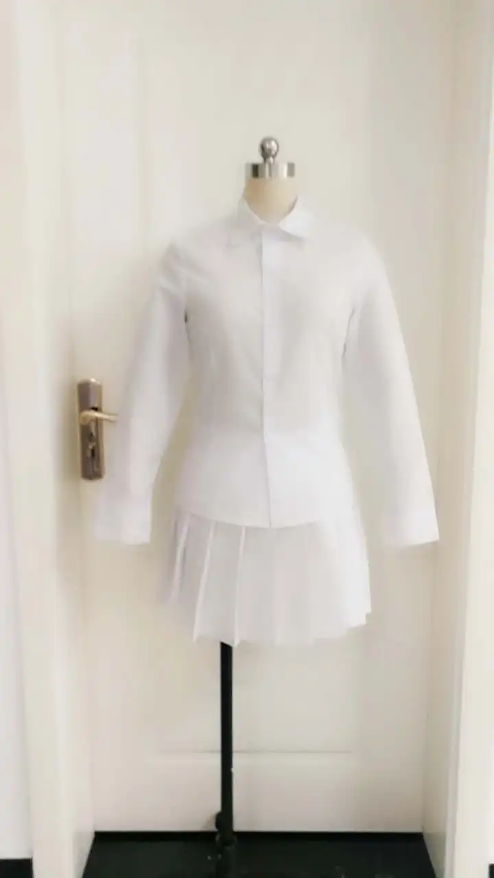 Anime The Promised Neverland Emma Cosplay Costume Yakusoku no Girl School Uniform for Women | Тематическая одежда и