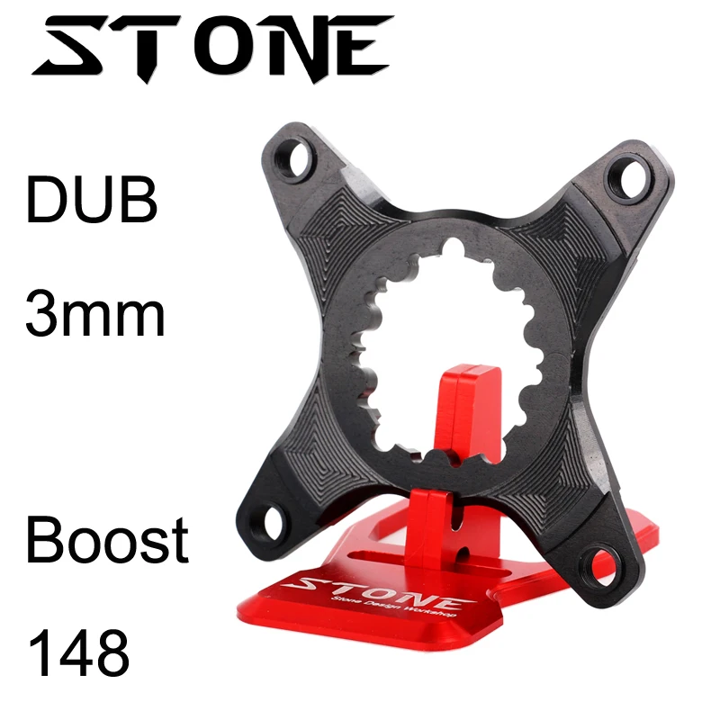 

Stone chainring for GXP DUB to 104 BCD adapter spider converter X9 XX1 X0 X01 GXP 104bcd narrow and wide tooth 3mm offset 3 mm