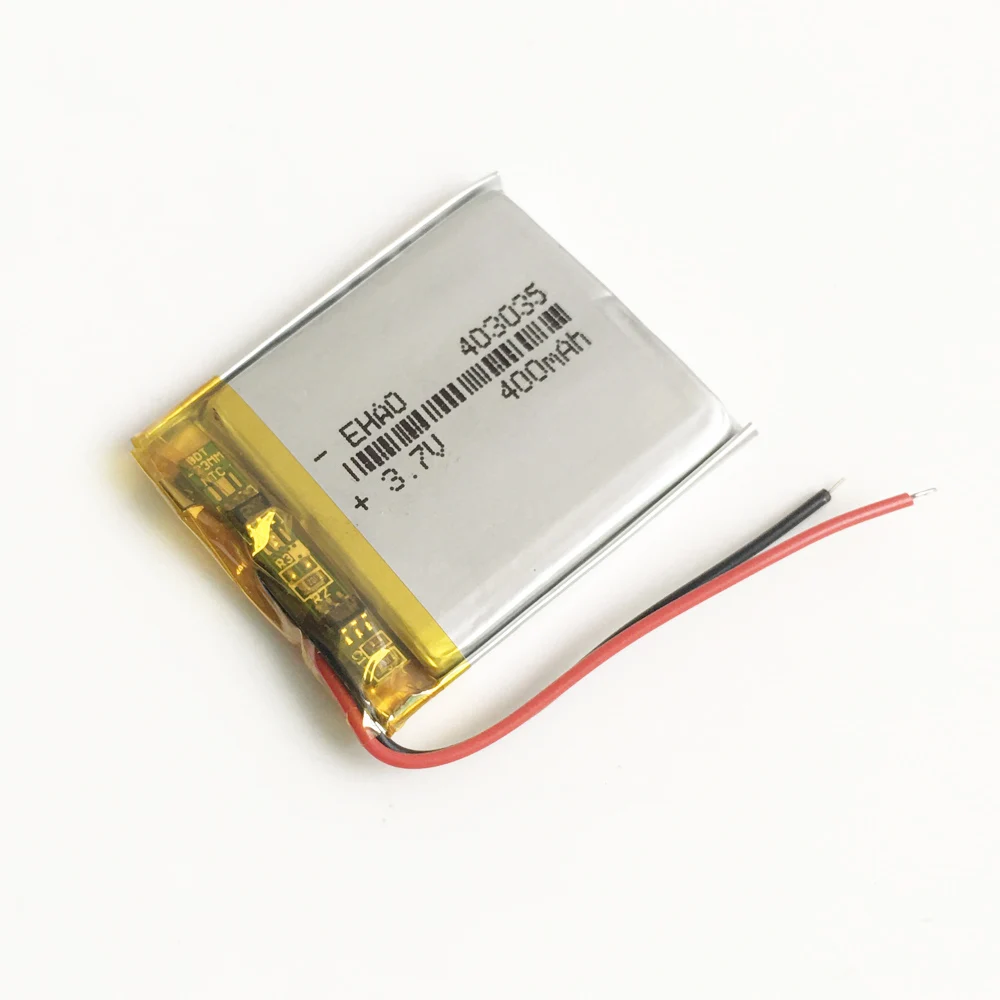 EHAO 403035 3 7 V 400mAh литий полимерная LiPo аккумуляторная батарея для Mp3 DVD камеры GPS bluetooth