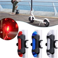 scooter warning light night safety led flashlight strip lamp for xiaomi mijia m365 electric scooter bike accessories outdoor