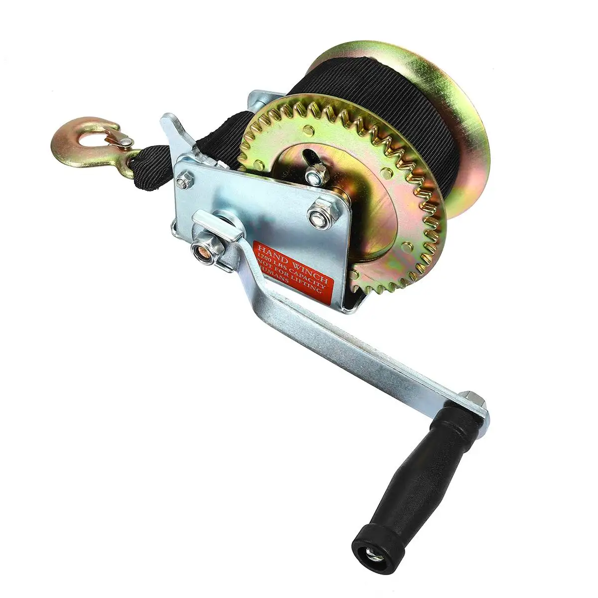 Переносная ручная лебедка для лодки и грузовика 11 1200 фунтов 8 м|Инструменты