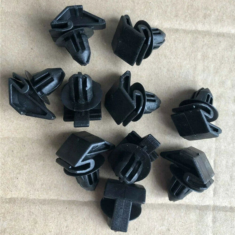 

10 Pcs Clip Fender Corner Moulding OEM # W790225-S900 Replacement High Quality