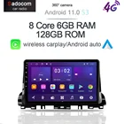 360 панорамная камера Carplay 6G + 128G Android 11,0 автомобильный DVD-плеер GPS WIFI Bluetooth RDS радио для KIA CERATO K3 FORTE 2019 2020