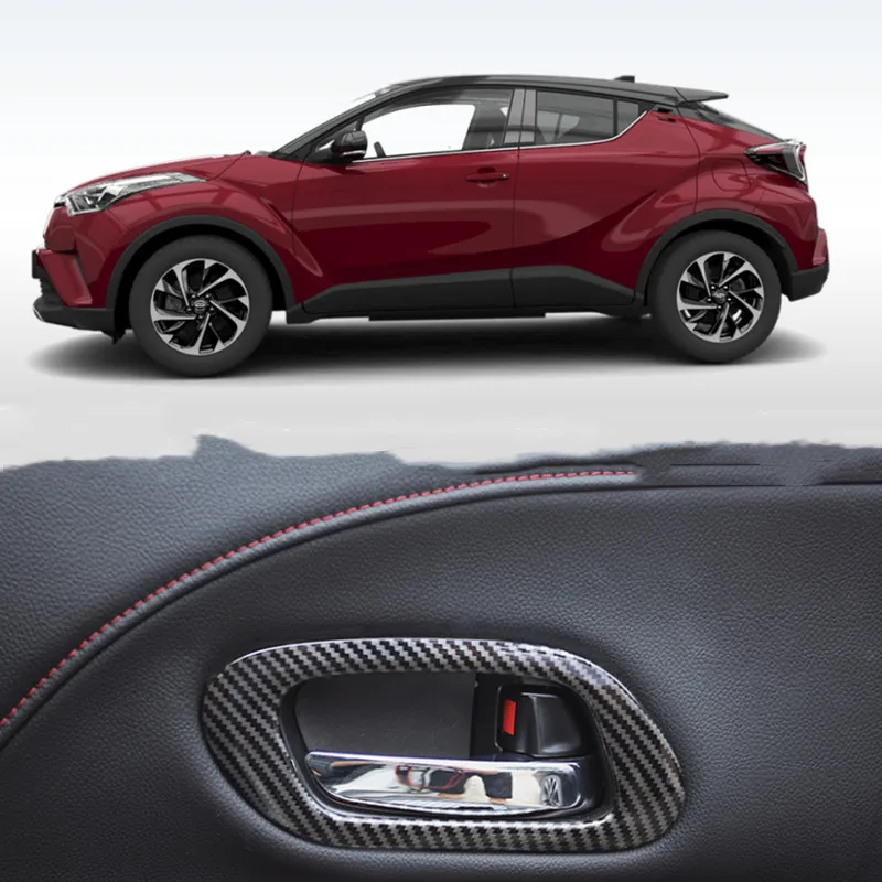 

8 шт., декоративная рамка для дверных ручек Honda Vezel XRV
