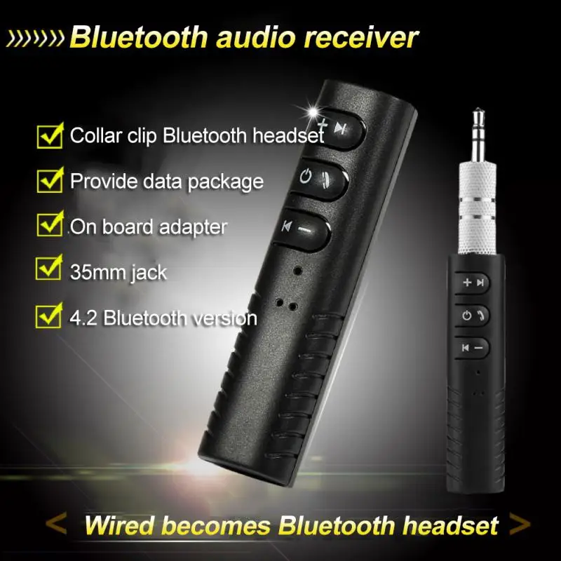 

Автомобильный Bluetooth-аудиоприемник с разъемом 3,5 мм