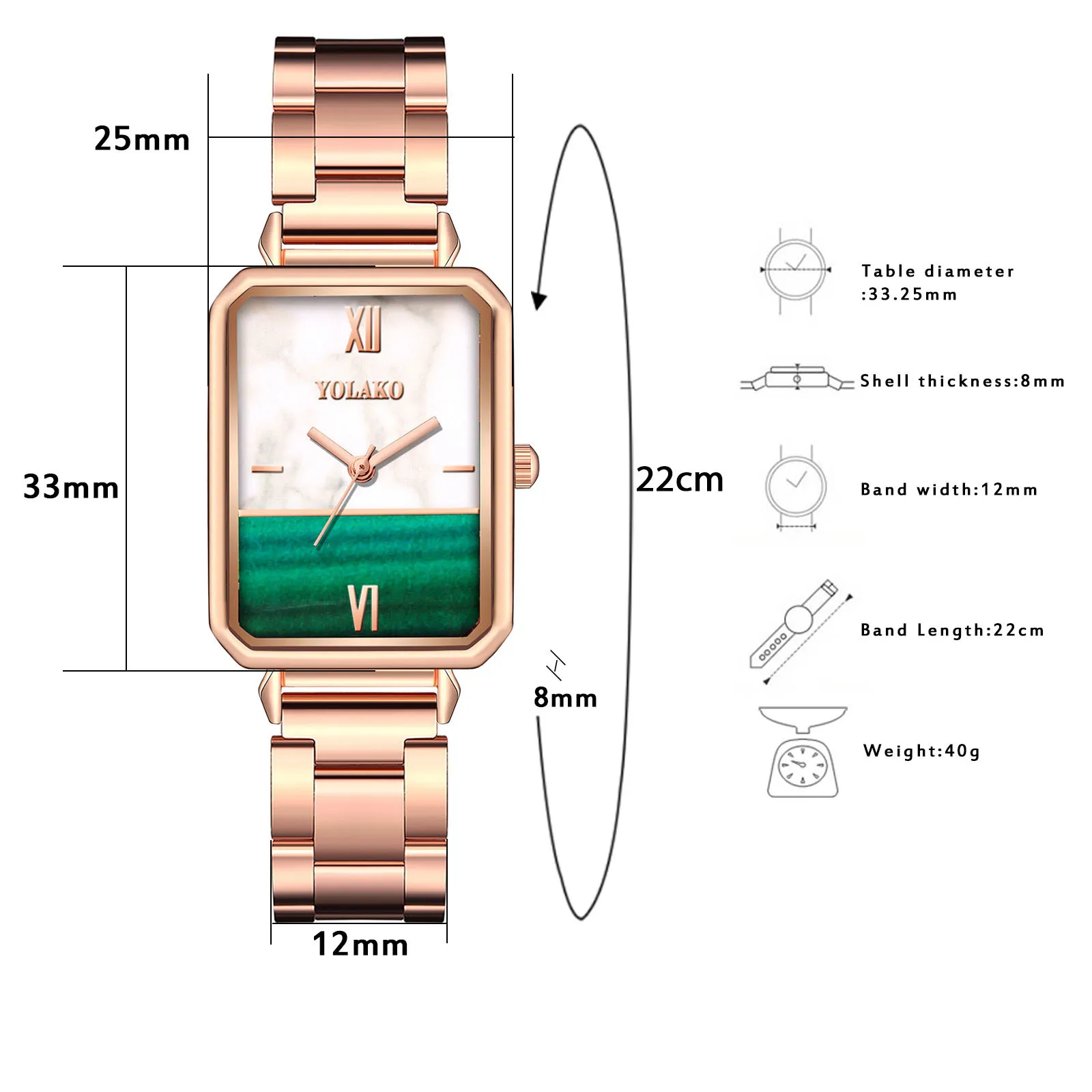 

New Ladies Fashion Glass Surface Leather Dtrap Quartz Watch Alloy Women Casual Stainless Steel Wristwatch Gifts Zegarek Damski