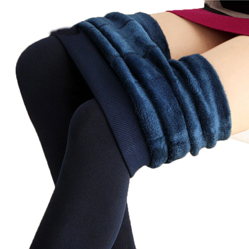 2020 New Women Leggings Winter Warm Plus Size Leggins High Stretch Lamb Cashmere Waist Skinny Trousers Pants | Дом и сад