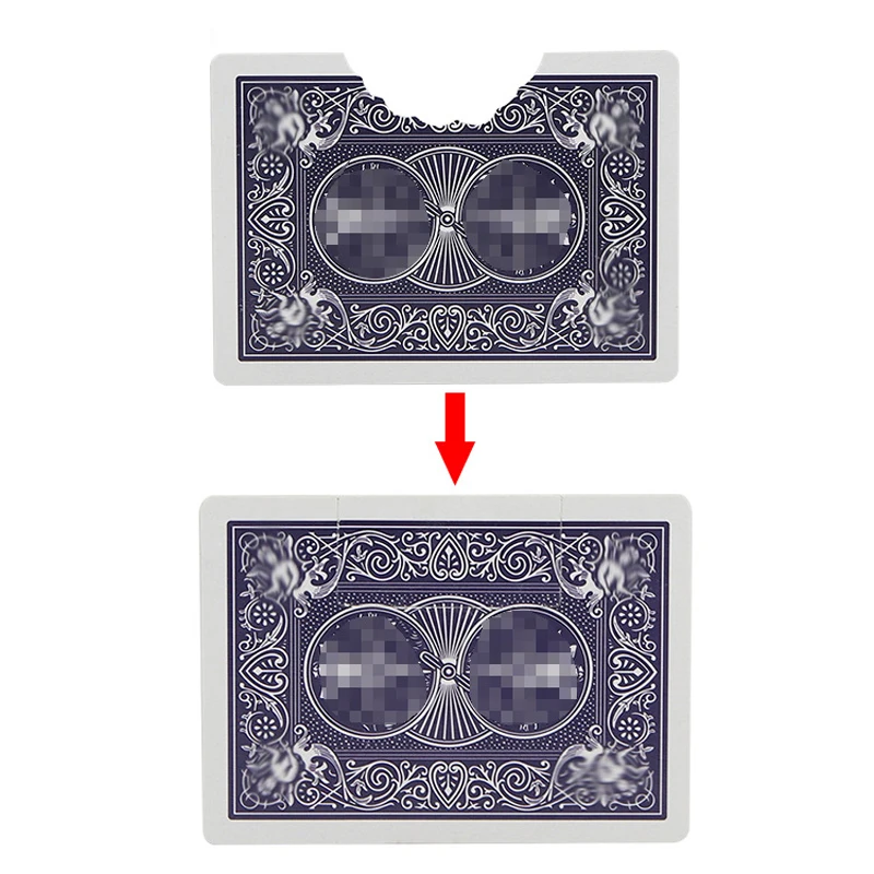 Профессиональные иллюзии волшебные трюки карта для укусов веселая карточка