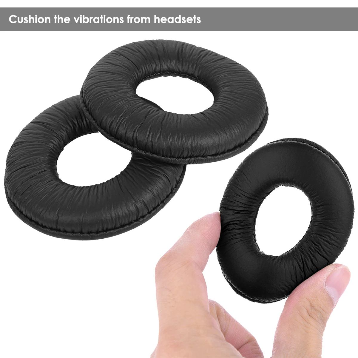 2 шт. дышащие амбушюры из пеноматериала для наушников сменные гарнитуры Sony MDR-ZX110