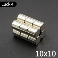 6122448pcs 10x10 neodymium magnet 10x10mm super powerful strong permanent magnetic imanes n35 round magnet imanes disc 1010
