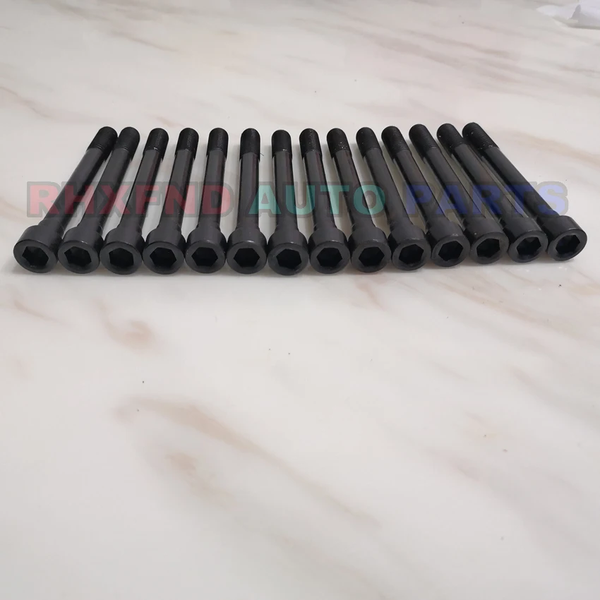 Головка блока цилиндров двигателя RD28T фотородержатель RD28 болтовые гайки для Nissan