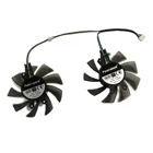 Кулер VGA с графическим процессором, 2 шт.компл. T128015DU FY08015M12LPA GA82S2H GPU для KFA2 GTX1650 EX GTX 1660 Ti, замена белой мини видеокарты